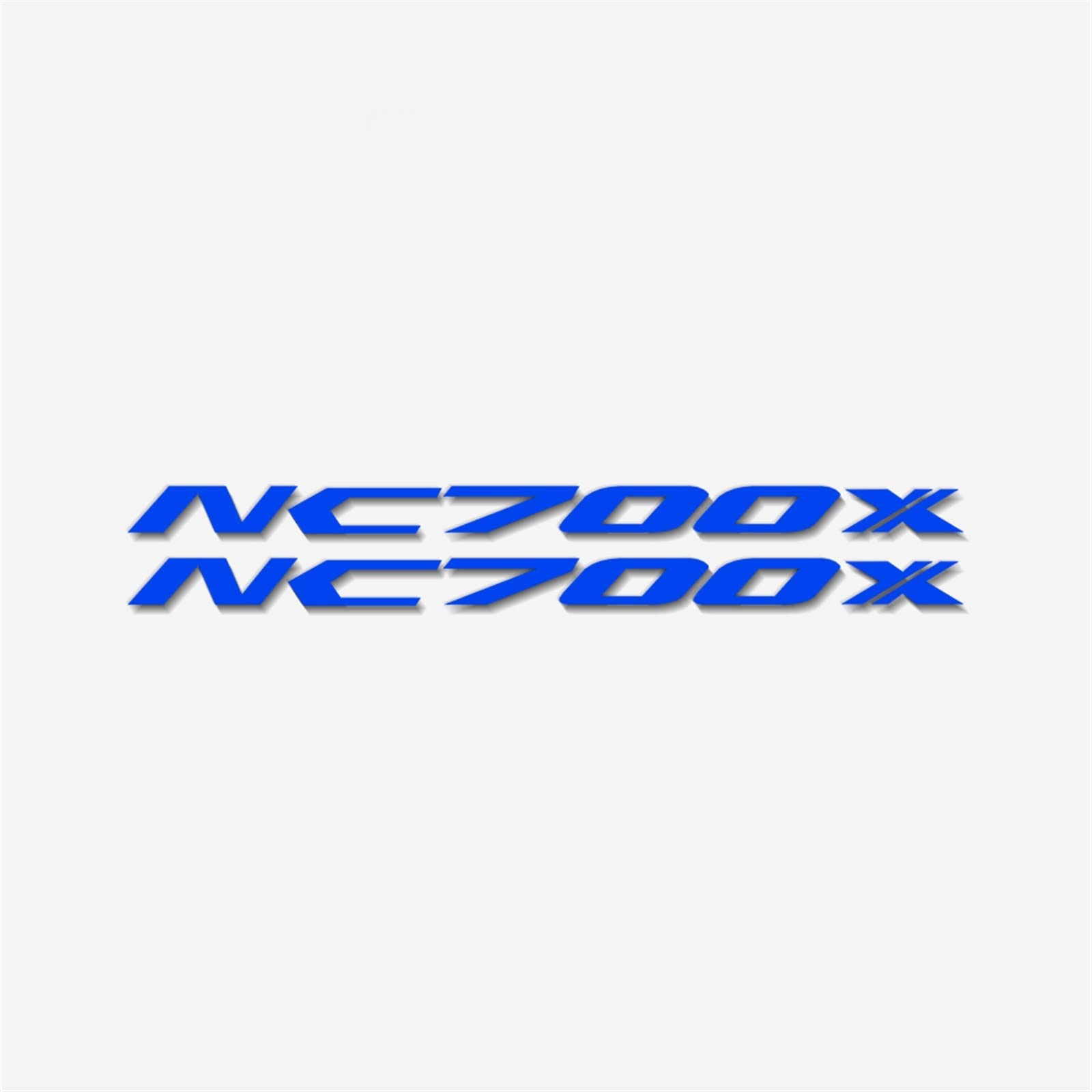 Zubehör Für NC700X Nc 700x Nc700 X Motorrad Fahrrad Kraftstofftank Aufkleber Radhelm Wasserdichtes Reflektierendes Logo von WARFEL