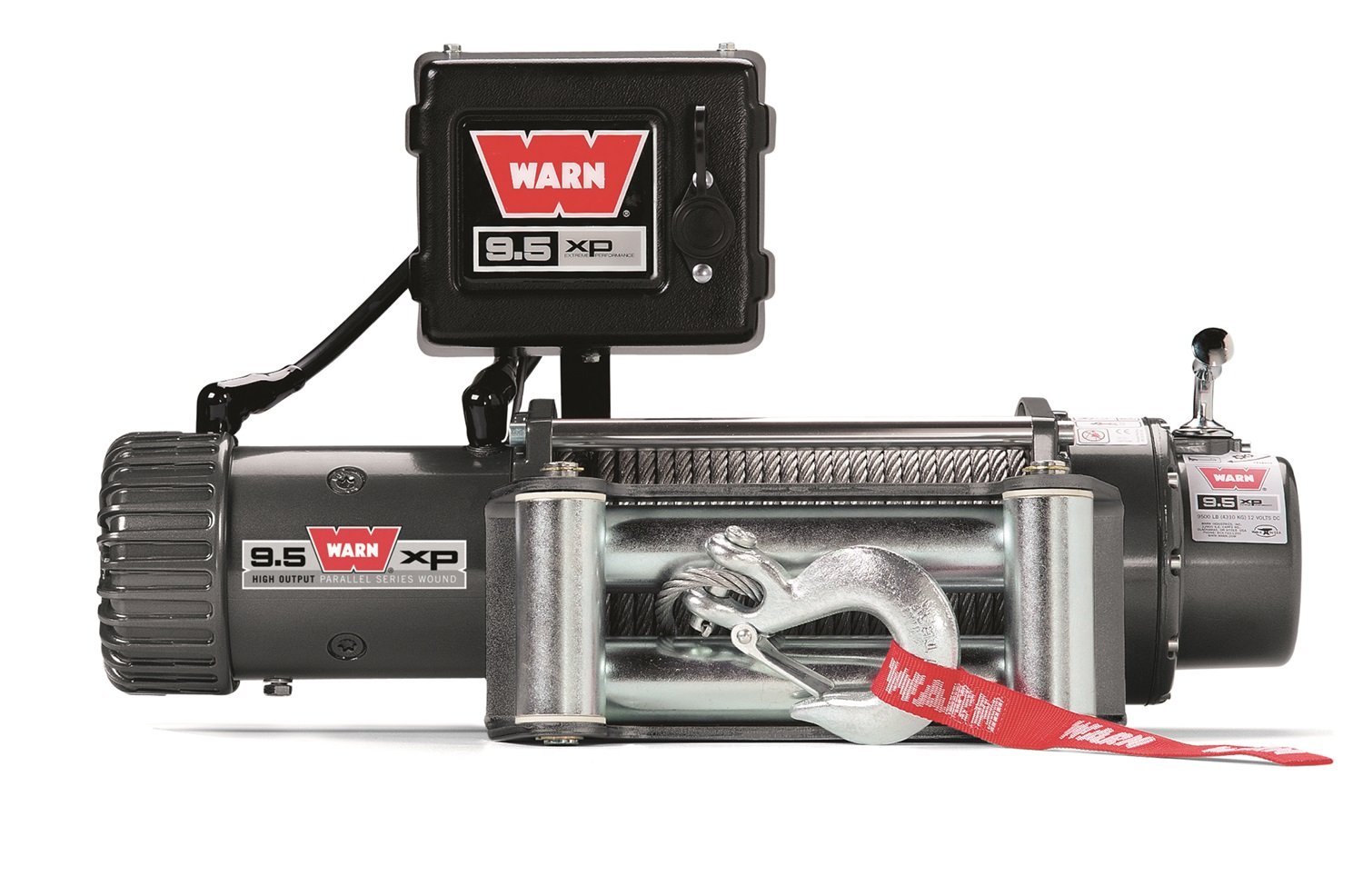 WARN 69502 9,5 xp Seilwinde mit Selbstwiederherstellung von WARN