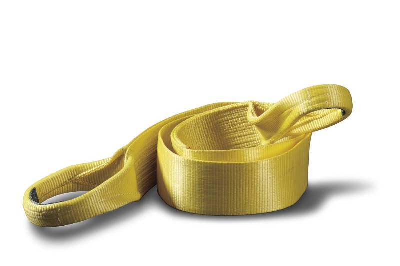 WARN 88995 Nylon-Gurtband für Winden, Baumstammschutz, Takelagegurt, 15 Tonnen (13,6 kg), 10,2 cm Breite x 2,4 m Länge, Gelb von WARN