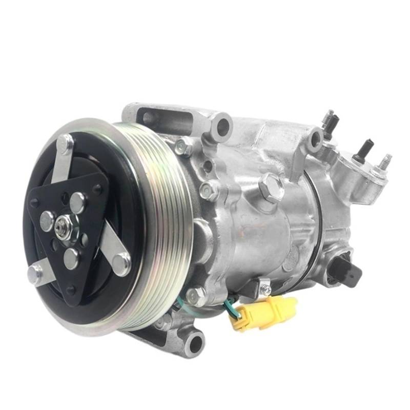 Air AC Compressor, Compatible For Peugeot 2008 207 208 308 3008 307 508 407 5008 607 6453WL 6453WK 9651911480 9659875780 96598758 9659875880 von WARSTJ