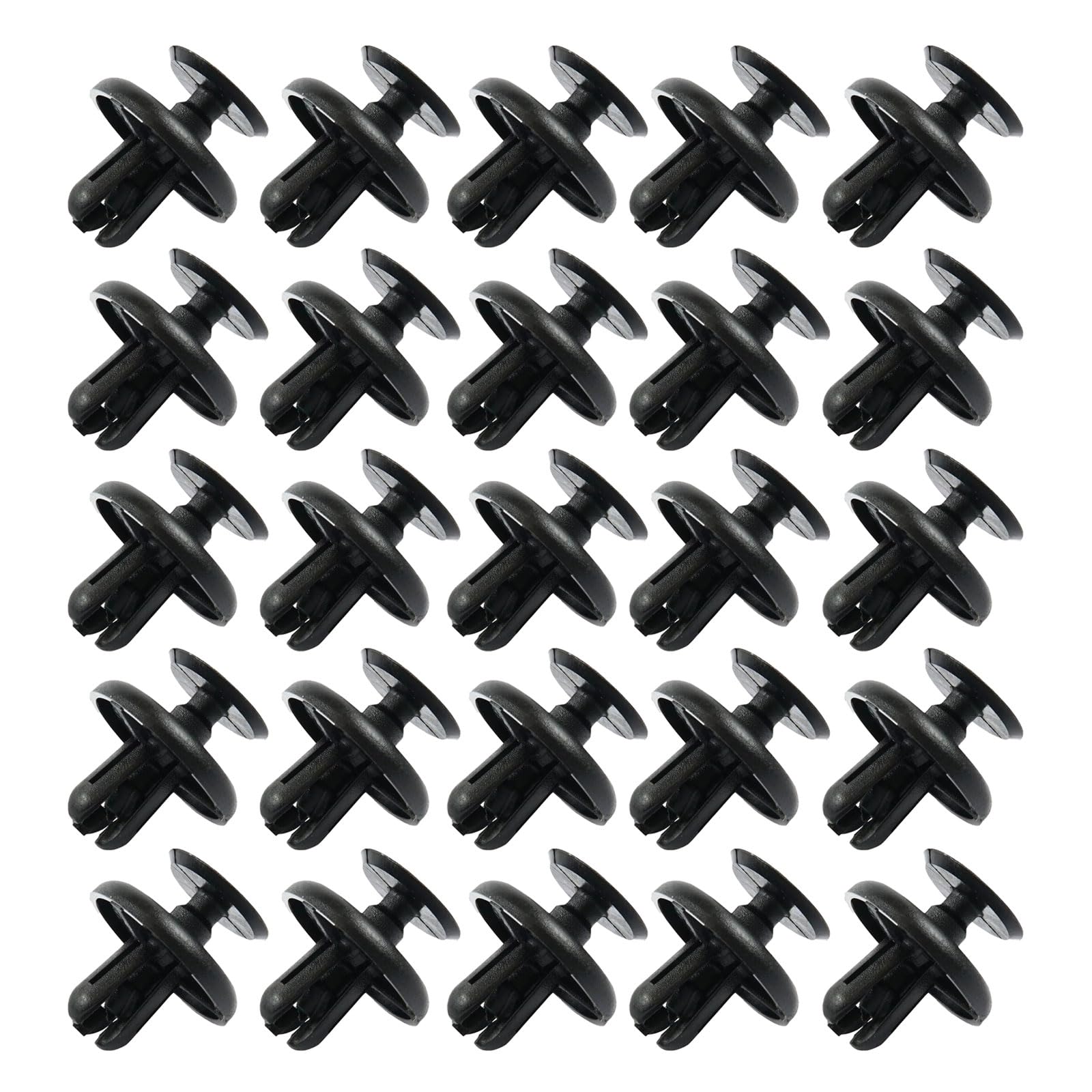 WATERBELINE 25pcs Push Clips Innenparteimotor Unter Abdeckungen Clips Für Fahrzeugzubehör Ersatzverschluss Clips von WATERBELINE