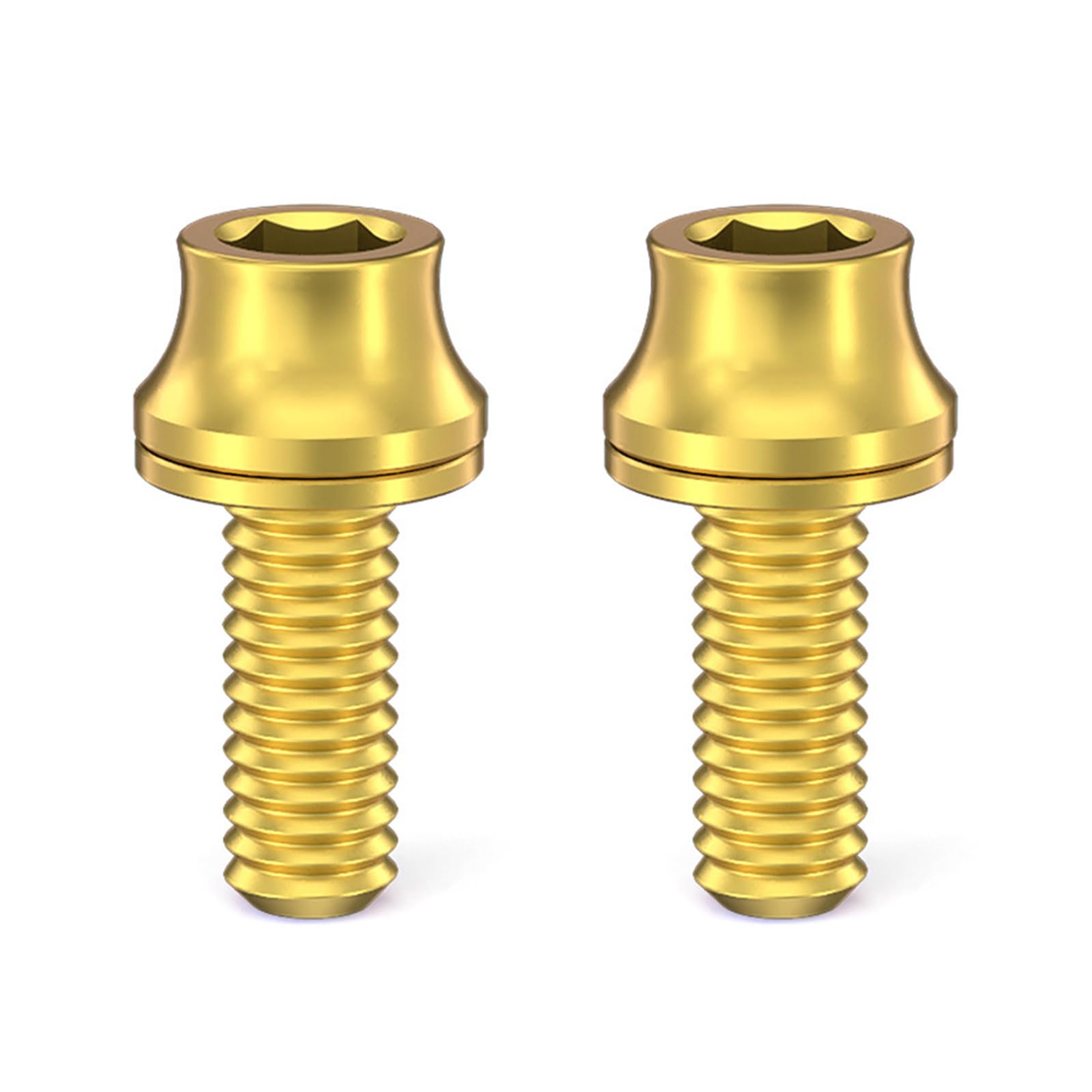 WATERBELINE M5x12mm Schraubenschrauben Für Fahrradkorrosions Resistente Langfristige Zuverlässigkeit Verbessert Die Fahrveranstaltungen Einfacher Installation von WATERBELINE