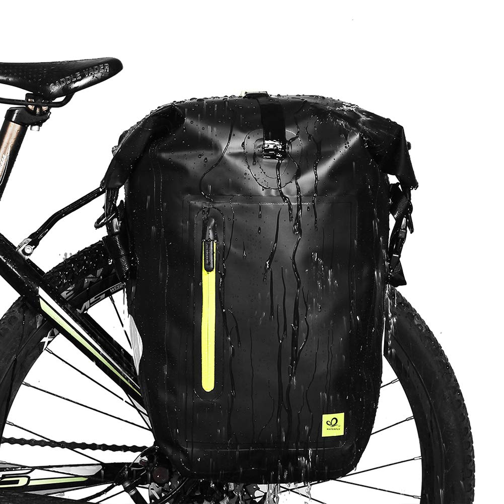 WATERFLY 25L Fahrradtasche Gepäckträger Tasche wasserdichte Gepäckträgertasche Fahrrad Hinterradtasche von WATERFLY