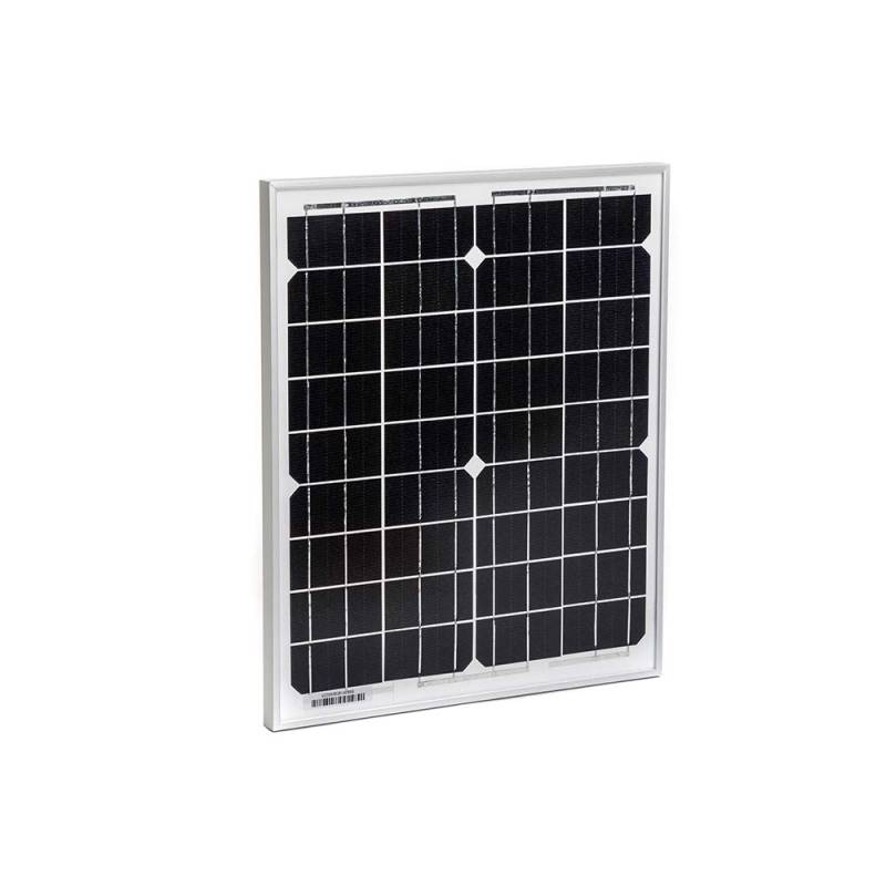 Solarkontor 30 Watt Solarmodul SK30MONO - Solarpanel 12V Monokristalline Solarzellen (30W) von WATTSTUNDE