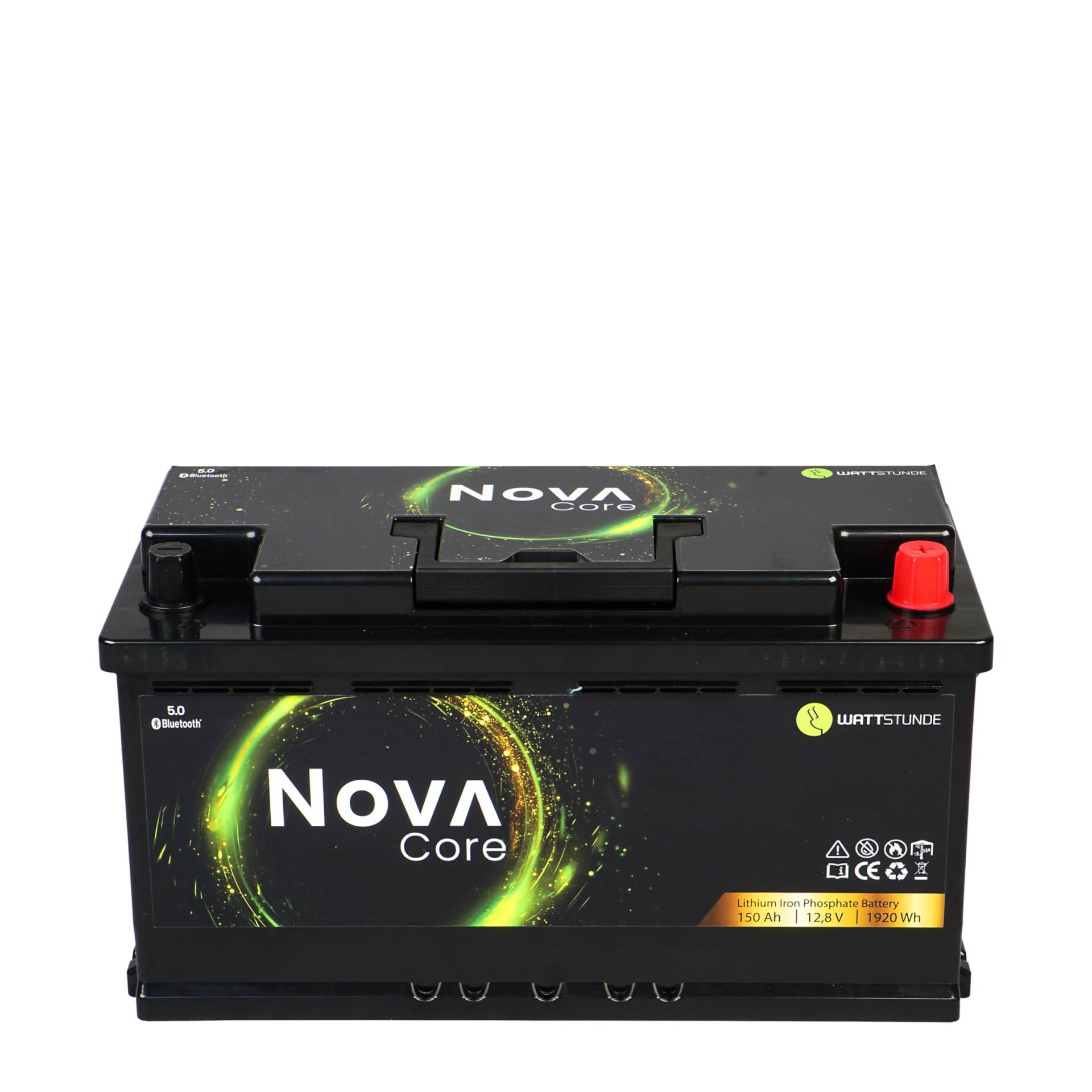 WATTSTUNDE NOVA Core 150Ah Lithium Batterie LiFePO4 (Core, 150 Ah) von WATTSTUNDE