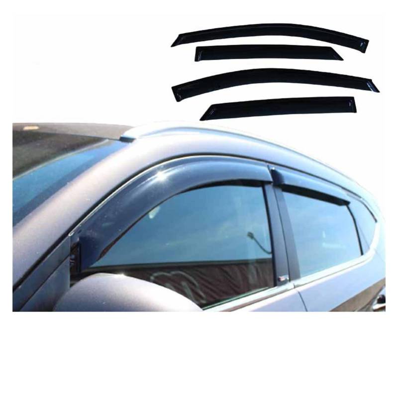 Visier Deflector Fenstervisier Für Hyundai IX35 2016 2017 Windabweiser Seitenfenster Regenabweiser von WAVEPEAK