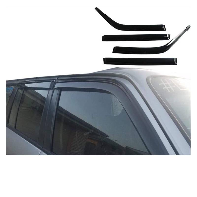 Visier Deflector Seitenfenster Deflektor Für Nissan Patrol Y61 1998 1999 2000 2001 2002 2003 2004 Windabweiser Seitenfenster Regenabweiser von WAVEPEAK