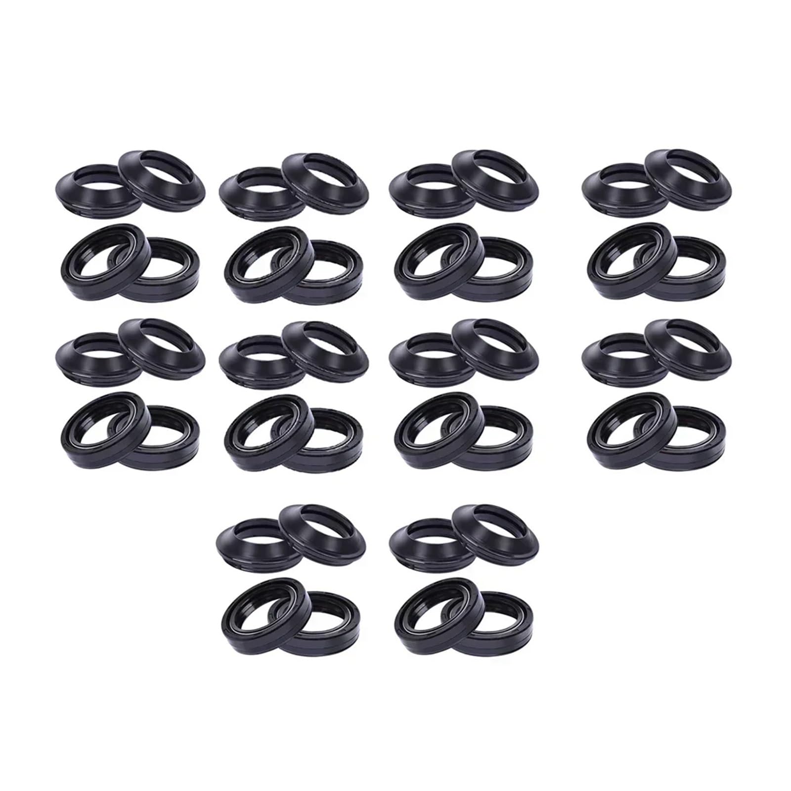 33x46x11 33 46 11 Gabel Öl Dichtung 33 * 46 Staub Dichtung for 2T R16 / 50 2010-2012 R16 50 4T 2008-2009(20pc seal 20pc cover) von WBDDZSW