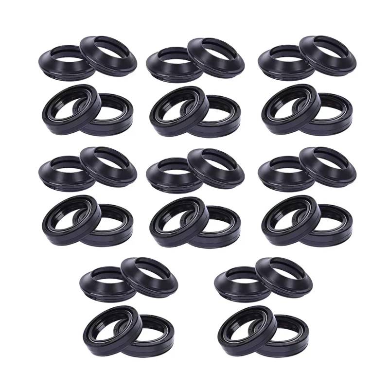 33x46x11 Gabel Dämpfer Öl Dichtung 33 46 Staub Abdeckung for 125 4T 03-04 R 16 150 2008-2009 3 06-07(16pc seal 16pc cover) von WBDDZSW