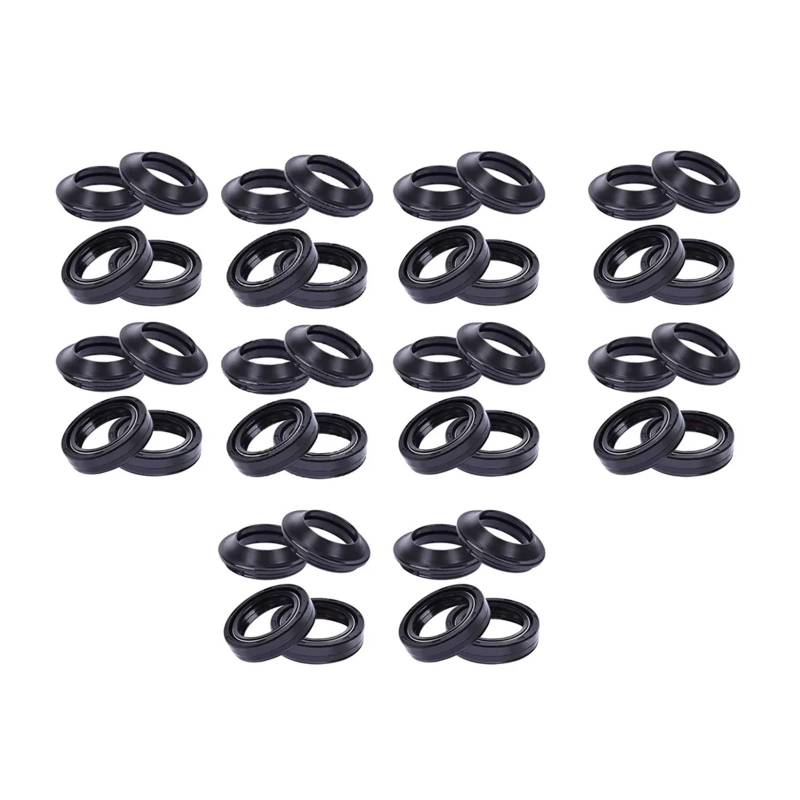 33x46x11 Gabel Öl Dichtung 33 46 Staub Dichtung for 50 2014-2016 125 1997-2005 125 2007(20pc seal 20pc cover) von WBDDZSW