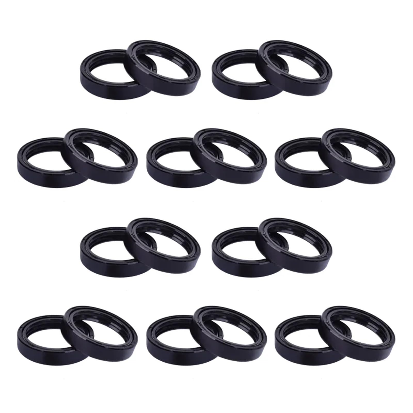 37x50x11 Gabel Stoßdämpfer Öldichtung Staubdichtung for CB300F CB500 CB550 CB650 CB750 SC CB900 C CB1100 CB(20pcs Oil seal) von WBDDZSW