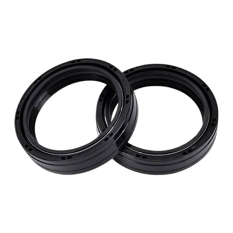 41x52,2x11 Motorradteile Stoßdämpfer Vorne Gabel Öldichtung 41 52,2 Staubschutzkappe for R 1200 GS R1200 1200 R1200GS(2pcs oil seal) von WBDDZSW