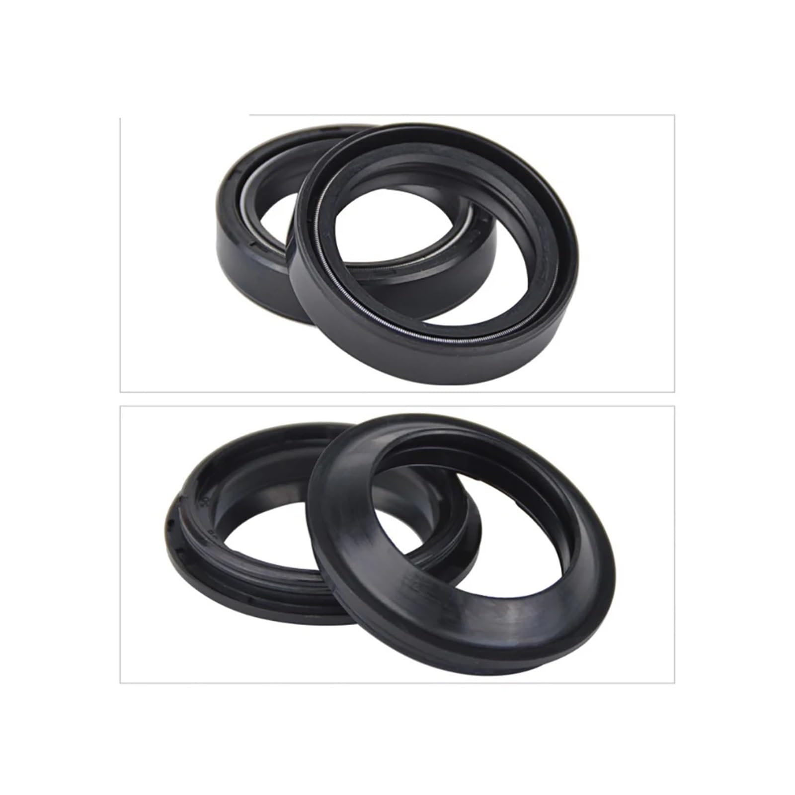 42x54x11 Gabel Öl Dichtung Staub Abdeckung for ZX-10R NINJA 1000 1700 1600 cc VN1600(Dust and Oil seal) von WBDDZSW