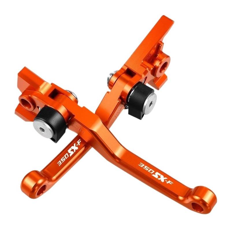 Motorrad Bremse Kupplung Für 350 SXF 2014 2015 2016 2017 2018 2019 2020 2021 2022 CNC Motocross Faltbare Pivot Dirt Bike Bremse Kupplung Hebel Griff Hebel von WBFLZTYOP