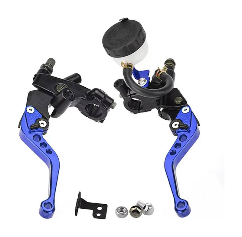 Motorrad Bremse Kupplung Universal Motorrad Einstellbare Kupplung Bremse Hauptzylinder Reservoir Hebel Kit Für Ya&maha Für Kawasaki 7/8 "22mm Lenker von WBFLZTYOP