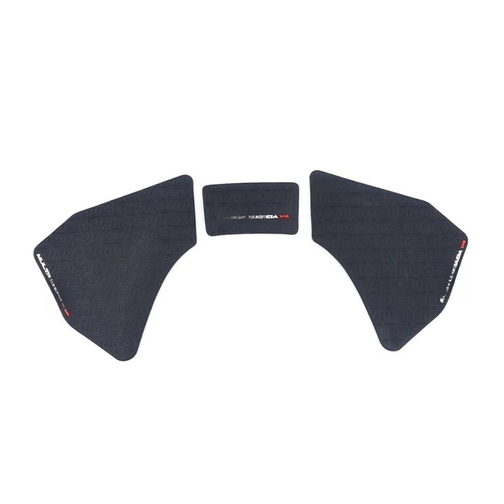 Motorrad Tankpad FÜR Multistrada V4 /V4S FÜR Multistrada V4 S 2021- Tank Pad Aufkleber Gas Knie Grip Traktion Seite Pad Motorrad Tank Aufkleber von WBFLZTYOP