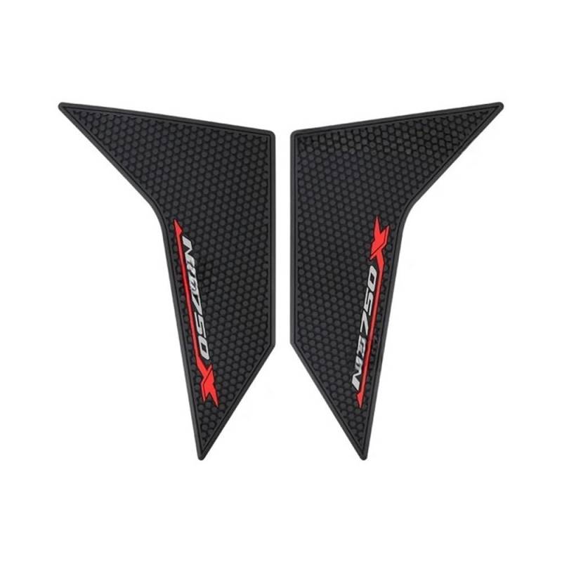 Motorrad Tankpad Für Ho&nda NC750X NC 750 X 2021 2022 - Seite Kraftstoff Tank Pad Schutz Aufkleber Aufkleber Gas Knie Grip Traktion Pad Tankpad Motorrad von WBFLZTYOP