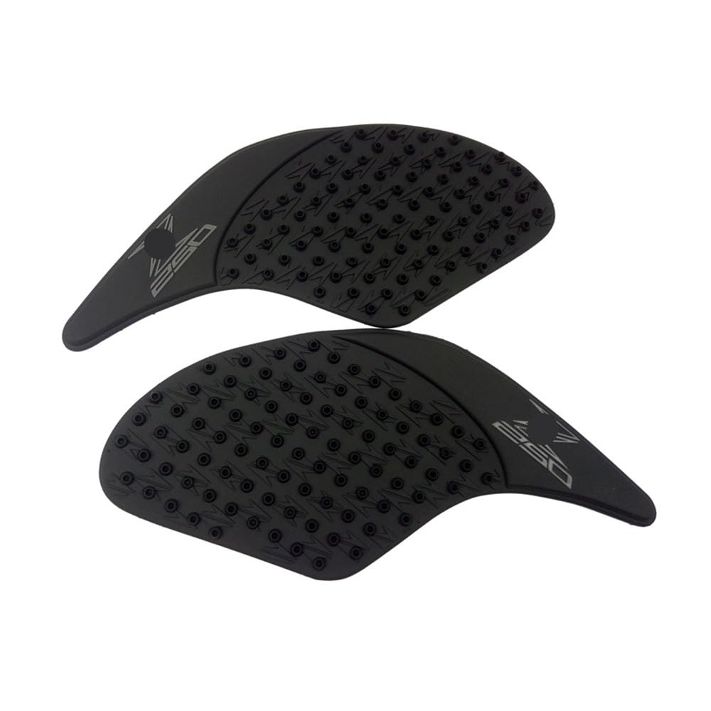 Motorrad Tankpad Für Kawasaki ER6N Z1000 ZX10R ZX6R Z800 ZX14R Z650 Z800 Z900 Z250 Tank Seite Grip Traktion Knie Protector Aufkleber Pad von WBFLZTYOP