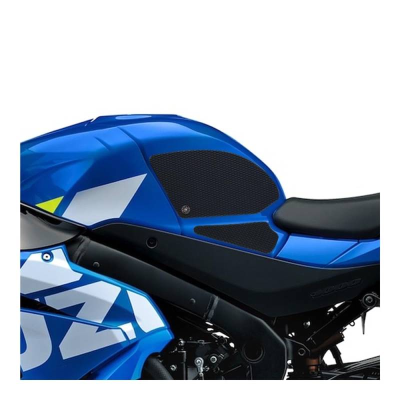 Motorrad Tankpad Für Suzuki GSXR 1000 GSX-R1000 GSXR1000 2017-2024 Motorrad Seite Kraftstoff Tank Aufkleber Pad Gummi Aufkleber Motorrad Tank von WBFLZTYOP