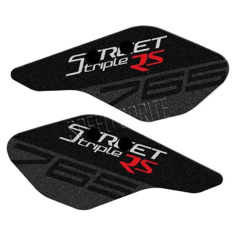 Motorrad Tankpad Für Triumph Street Triple 765 RS Triple765rs Motorrad Tank Pad Aufkleber Abdeckung Aufkleber Schutz Aufkleber 2022 13-2023 Motorrad von WBFLZTYOP