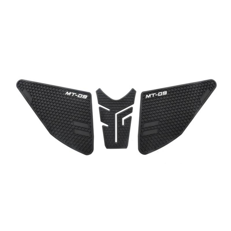 Motorrad Tankpad Für Ya&maha FZ09 FZ 09 MT 09 MT09 2013-2022 2021 Motorrad Tank Traction Pad Side Gas Knie Grip Schutz Aufkleber Protector von WBFLZTYOP