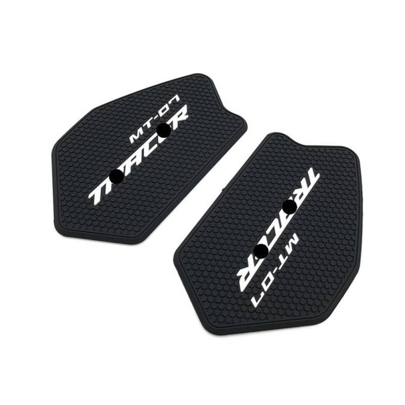 Motorrad Tankpad Für Ya&maha MT07 FÜR Tracer 700 2021 Motorrad Tank Traktion Seite Pad Gas Kraftstoff Knie Grip Aufkleber Aufkleber Motorrad Tank Gas von WBFLZTYOP