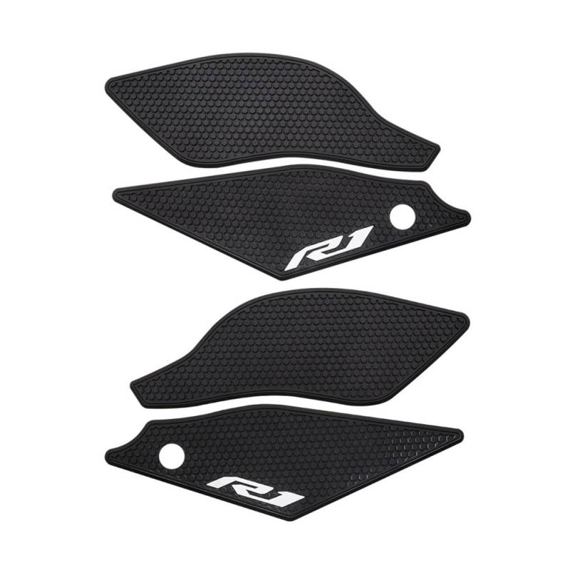 Motorrad Tankpad Für Ya&maha YZF R1 R1M YZFR1 2020-2021 Motorrad Seite Kraftstoff Tank Aufkleber Pad Gummi Aufkleber Tank Pad Motorrad Tank Aufkleber von WBFLZTYOP