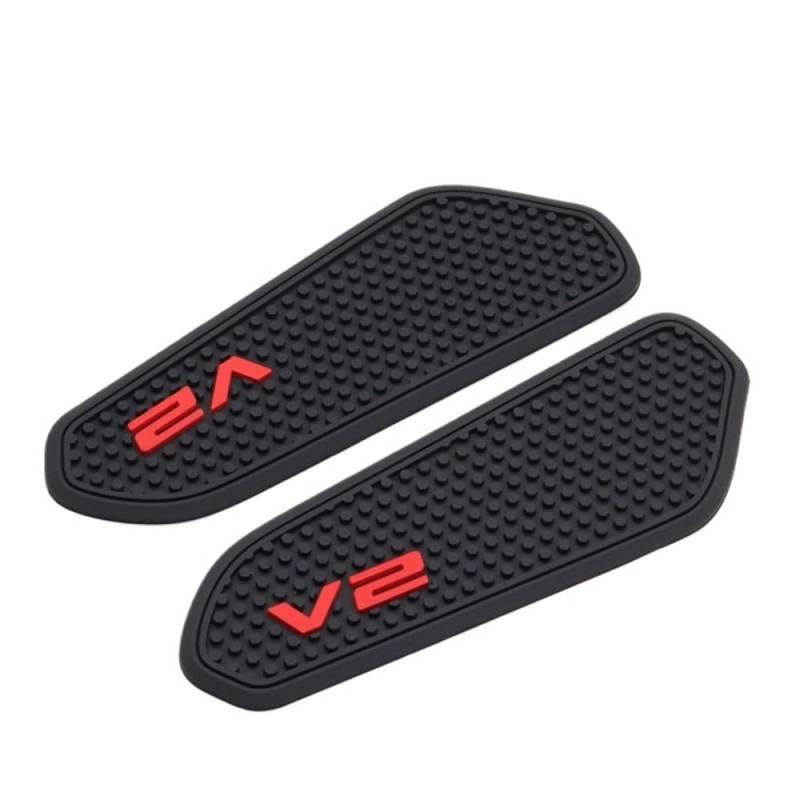 Motorrad Tankpad Gummi-Tankpad Für Du&Cati Panigale V2 Streetfighter V2 2020 2022, Tankpads, Aufkleber, Gas-Kniegriff, Traktionspad von WBFLZTYOP