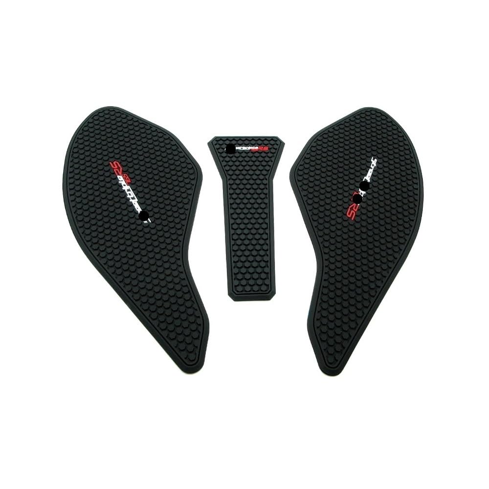 Motorrad Tankpad Motorrad Kraftstoff Tank Pads Schutz Aufkleber Gas Knie Grip Traktion Pad Seite Aufkleber Für Daytona 675 R Für Street Triple 765 R RS von WBFLZTYOP