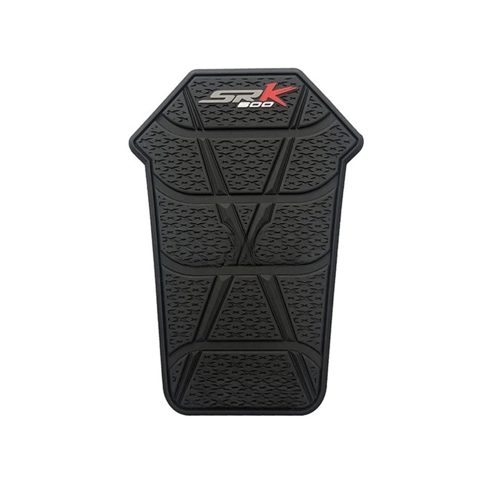 Motorrad Tankpad Motorrad Tank Pad Schutz Aufkleber Aufkleber Gas Kraftstoff Knie Grip Traktion Seite Für BE&Nelli SRK600 QJSRK600 Motorrad Tank von WBFLZTYOP