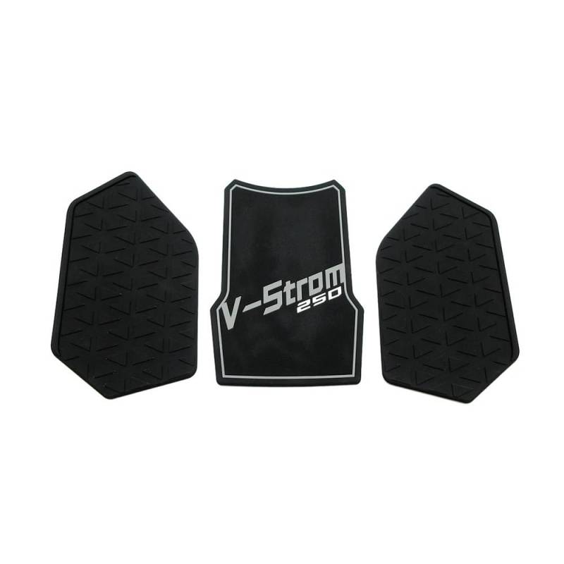 Motorrad Tankpad Motorrad Tank Pad Schutz Aufkleber Gas Kraftstoff Knie Grip Traktion Seite Aufkleber Für Suzuki V-strom250 Für VSTROM 250 DL250 von WBFLZTYOP