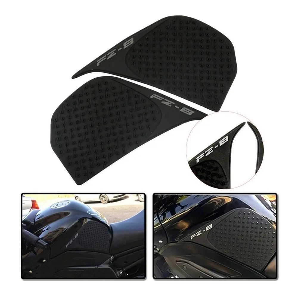 Motorrad Tankpad Motorrad Tank Pad Seite Aufkleber Protector Gas Knie Grip Traktion Aufkleber Für Ya&maha FZ6 FZ-6 FZ8 FZ-8 von WBFLZTYOP