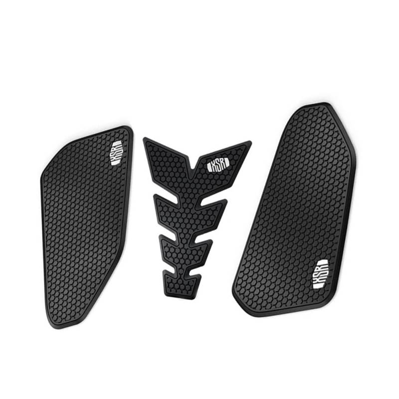 Motorrad Tank Pads 2024 Für Ya&maha XSR900 Xsr900 XSR 900 2022 2023 Motorrad Zubehör Set Anti-Slip Kraftstoff Tank Pad Kit Knie Pads Xsr 900 von WBGDUIFLAS