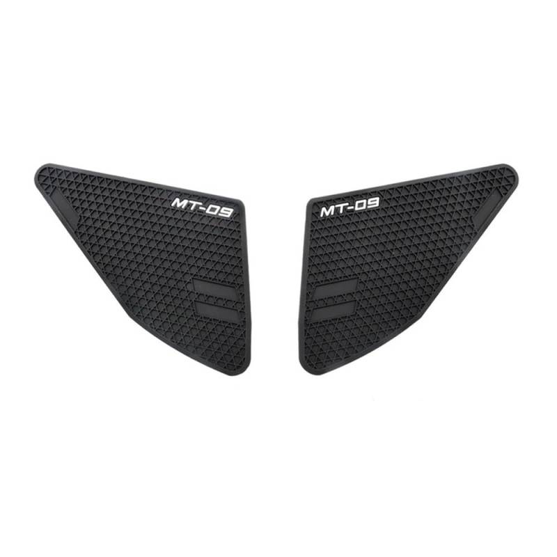 Motorrad Tank Pads Für Ya&maha MT-09 MT09 2021 2022 Motorrad Nicht-Slip Seite Kraftstoff Tank Pad Aufkleber wasserdichte Gummi Aufkleber von WBGDUIFLAS