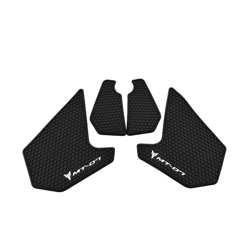 Motorrad Tank Pads Für Ya&maha Mt-07 MT07 Mt 07 2018 2019 2020 Motorrad Aufkleber Non-Slip Tank Pad Seite Anti Scratch Aufkleber Passt von WBGDUIFLAS