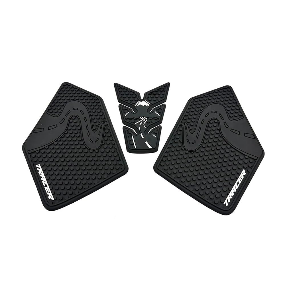 Motorrad Tank Pads Für Ya&maha Tracer 9 TRACER9 Tracer 9 GT 2021 2022 2023 Motorrad Seite Kraftstoff Tank Pad Nicht-Slip Gummi Wasserdicht Aufkleber von WBGDUIFLAS