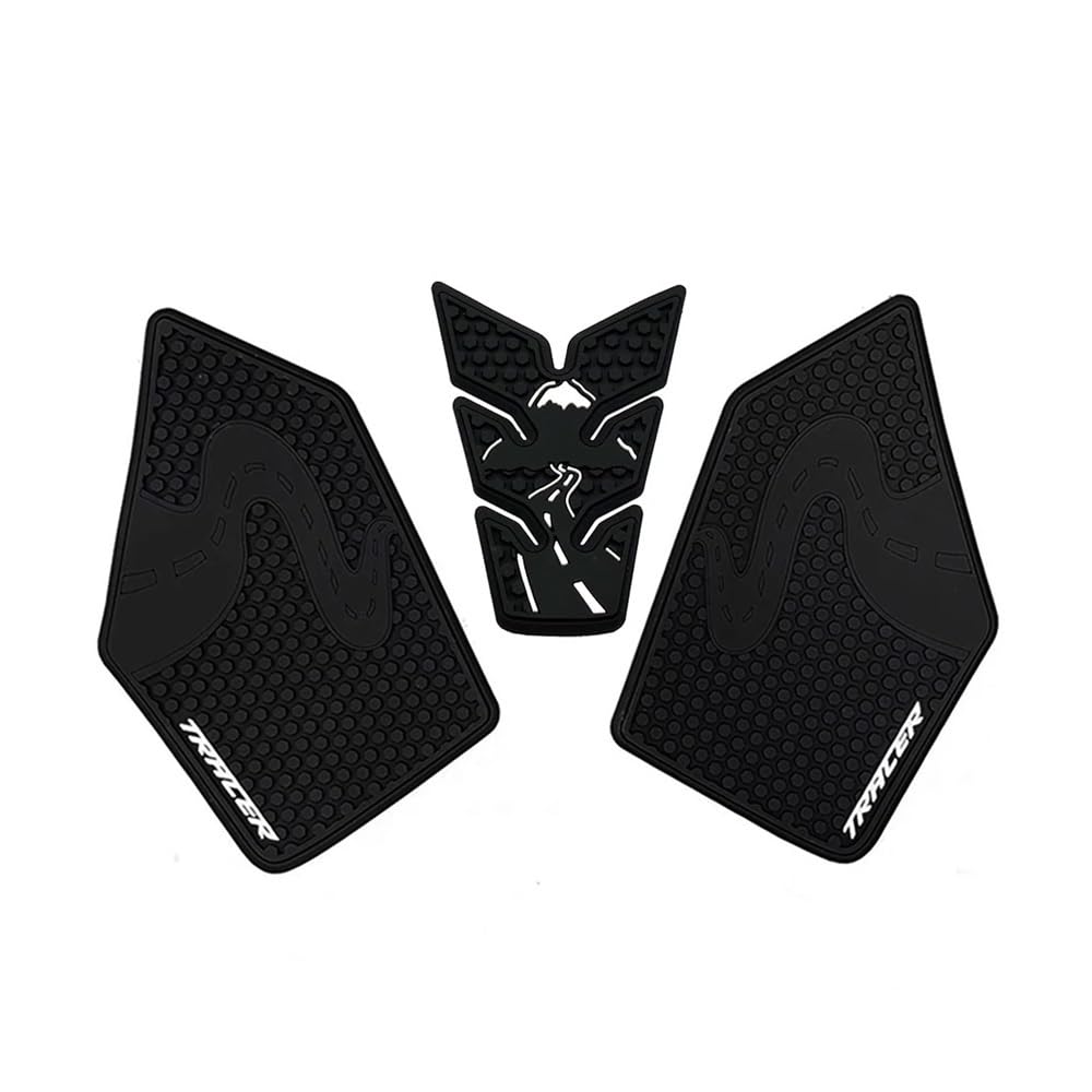 Motorrad Tank Pads Für Ya&maha Tracer 9 TRACER9 Tracer 9 GT 2021 2022 2023 Motorrad Tank Aufkleber Pad Non-Slip Seite Kraftstoff Gummi Wasserdicht Aufkleber von WBGDUIFLAS