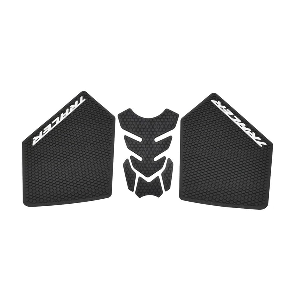 Motorrad Tank Pads Für Ya&maha Tracer 9 Tracer9 GT 2021 2022 Motorrad Seite Kraftstoff Tank Pad Schutz Aufkleber Traktion Pad Seite Gas Knie Grip Protec von WBGDUIFLAS