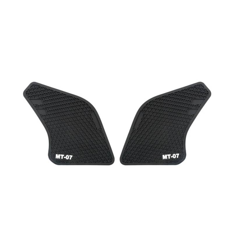 Motorrad Tank Pads Motorrad Nicht-Slip Seite Kraftstoff Tank Aufkleber Wasserdicht Pad Gummi Aufkleber FÜR Ya&maha MT 07 Mt07 MT-07 2021- von WBGDUIFLAS