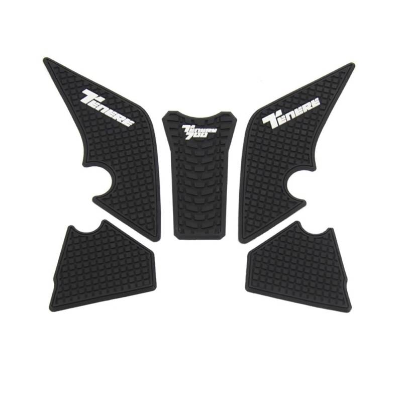 Motorrad Tank Pads Motorrad rutschfeste Seite Kraftstofftank Aufkleber Wasserdicht Pad Gummi Aufkleber FÜR Ya&maha Tenere 700 T700 XTZ700 2019-UP von WBGDUIFLAS