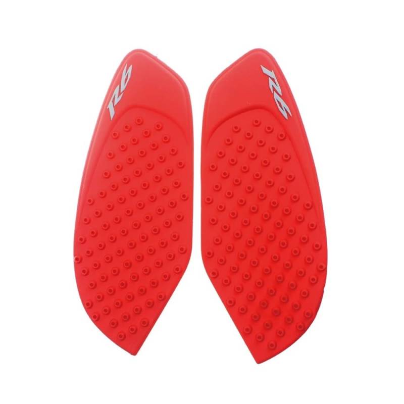 Motorrad Tank Pads Motorseitenaufkleber, Kraftstofftank-Pads, Schutzaufkleber, Gas-Kniegriff, Traktion, Für Ya&maha YZF R6 YZFR6 600 2008–2016 von WBGDUIFLAS