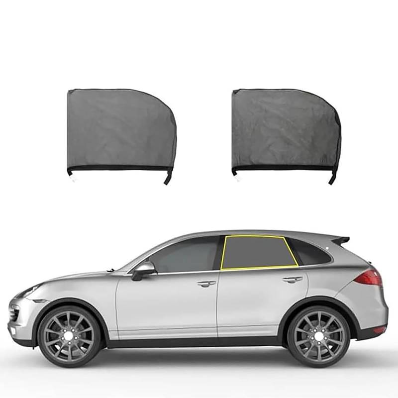 Auto Seitenfenster Sonnenschutz, für Audi A4 Touring (B7) 2005-2009 Atmungsaktives Vorhang UV Schutz PrivatsphäRe Schutz Autofenster Zubehör,B von WBZHUSS