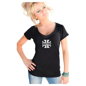 WCC OG Ladies T-Shirt Schwarz West Coast Choppers von West Coast Choppers