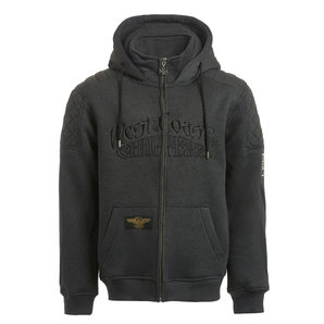 West Coast Choppers Por Vida Zip-Hoodie Grau von West Coast Choppers