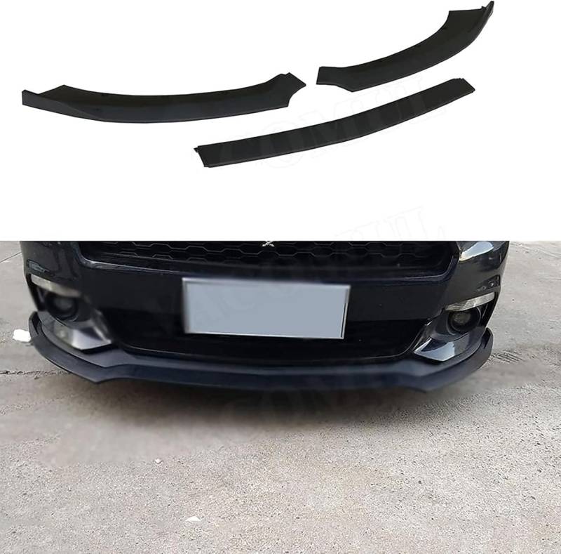 Frontstoßstangen Spoiler für Hyundai Elantra CN7 2020 2021, Bumper Spoilerlippe Lip Splitter Karosserie Schaufeln Schutz Auto Modified Zubehör von WCSMHYW