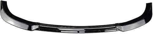 Frontstoßstangen Spoiler für Hyundai i20 MK2 2015 2016 2017, Bumper Spoilerlippe Lip Splitter Karosserie Schaufeln Schutz Auto Modified Zubehör,Glossy Black von WCSMHYW