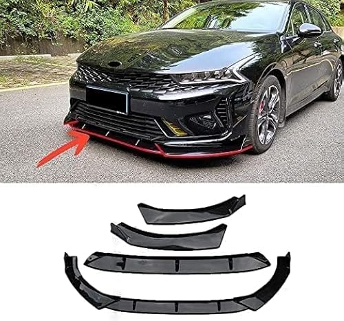 Frontstoßstangen Spoiler für Kia K5 Optima DL3 2020 2021, Bumper Spoilerlippe Lip Splitter Karosserie Schaufeln Schutz Auto Modified Zubehör von WCSMHYW