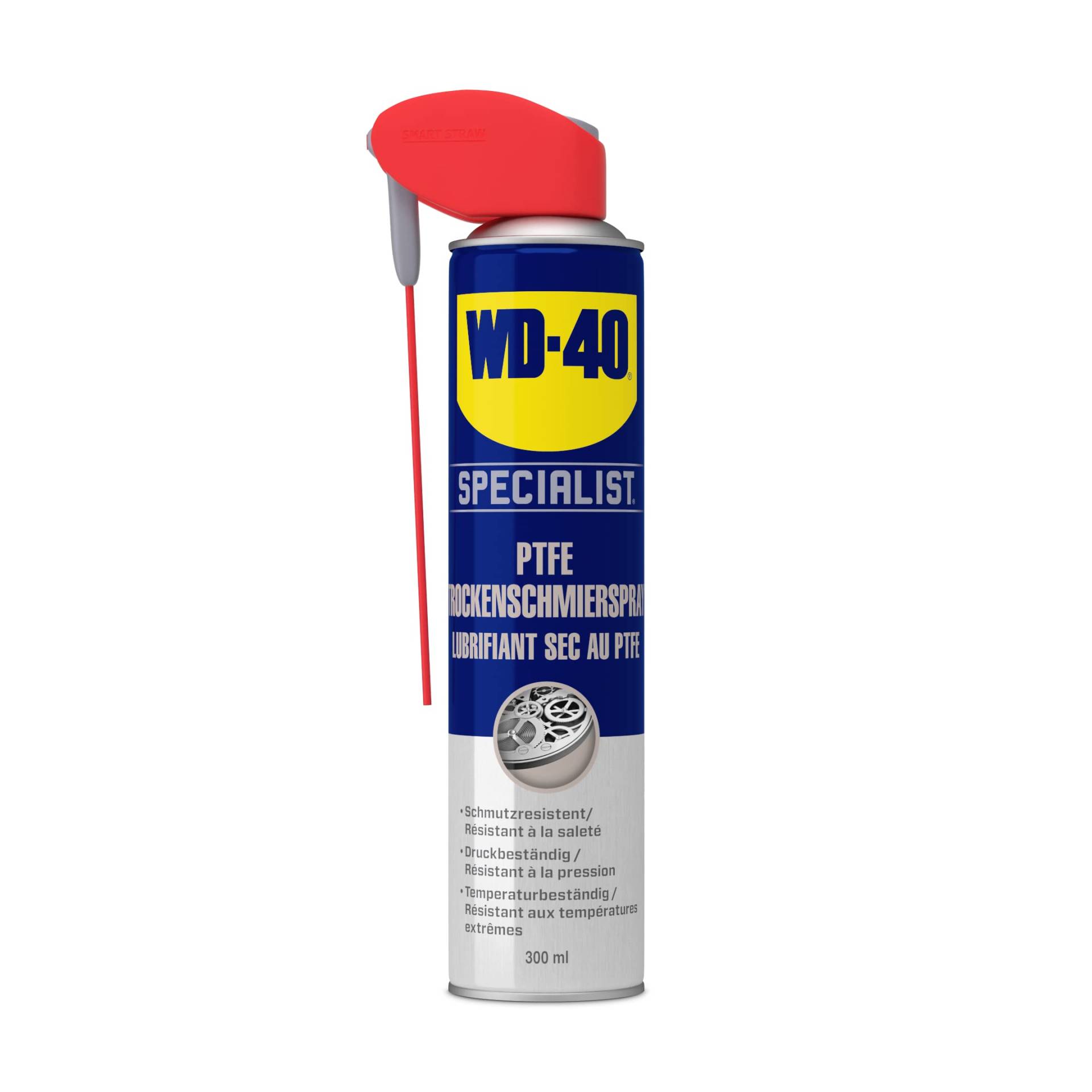 WD-40 Specialist PTFE Trockenchmierspray Smart Straw 300ml von WD-40 Specialist