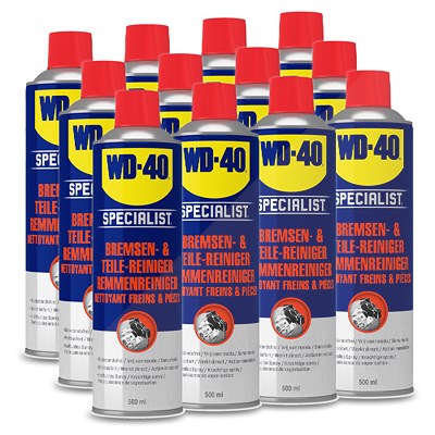 Wd-40 12x 500ml Bremsenreiniger [Hersteller-Nr. 49975/NBA] von WD-40