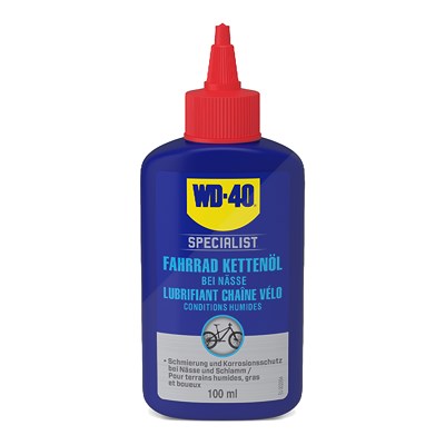 Wd-40 1x 100ml Fahrrad Kettenöl bei Nässe [Hersteller-Nr. 49687/NBA] von WD-40